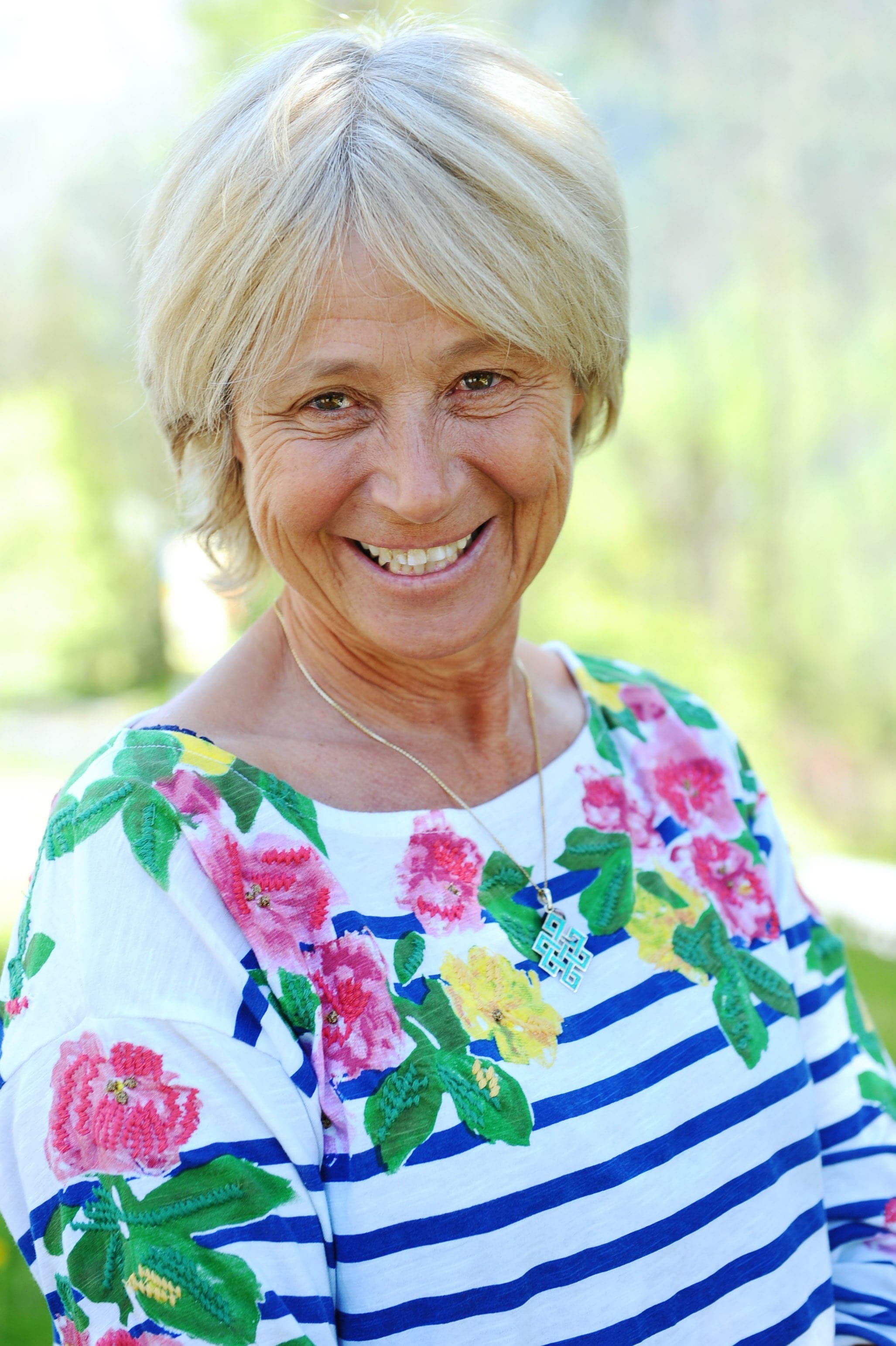 Christine Janin, porteuse de la flamme olympique