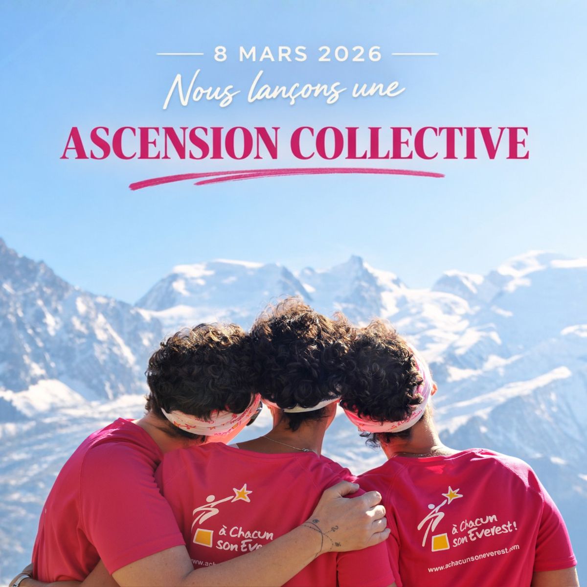 Ensemble soutenons les femmes touchées par le cancer du sein avec A Chacun son Everest ! 
