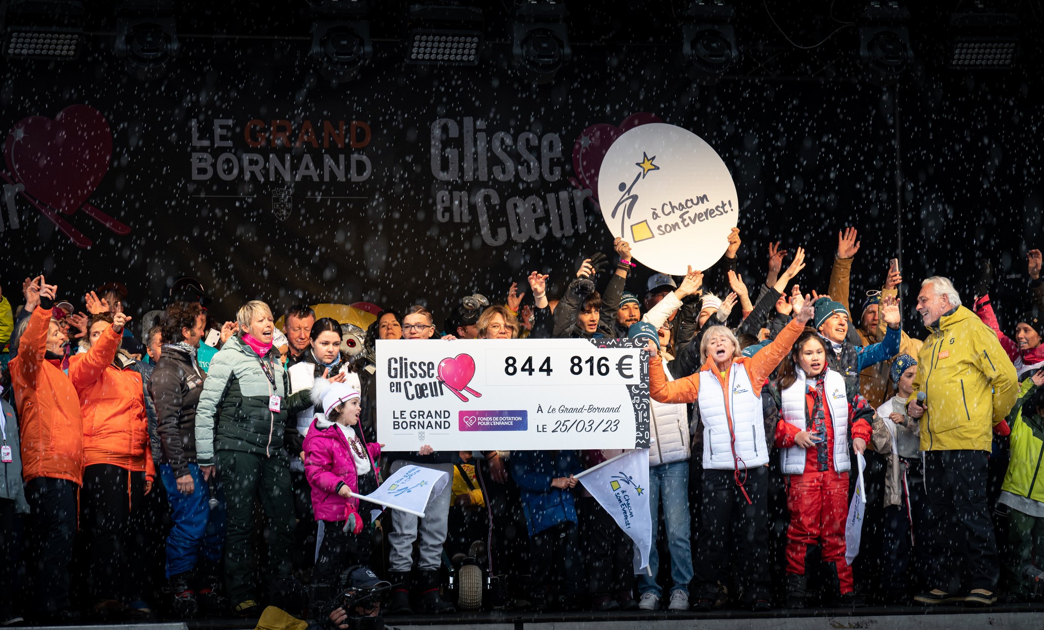Record de dons à Glisse en Coeur