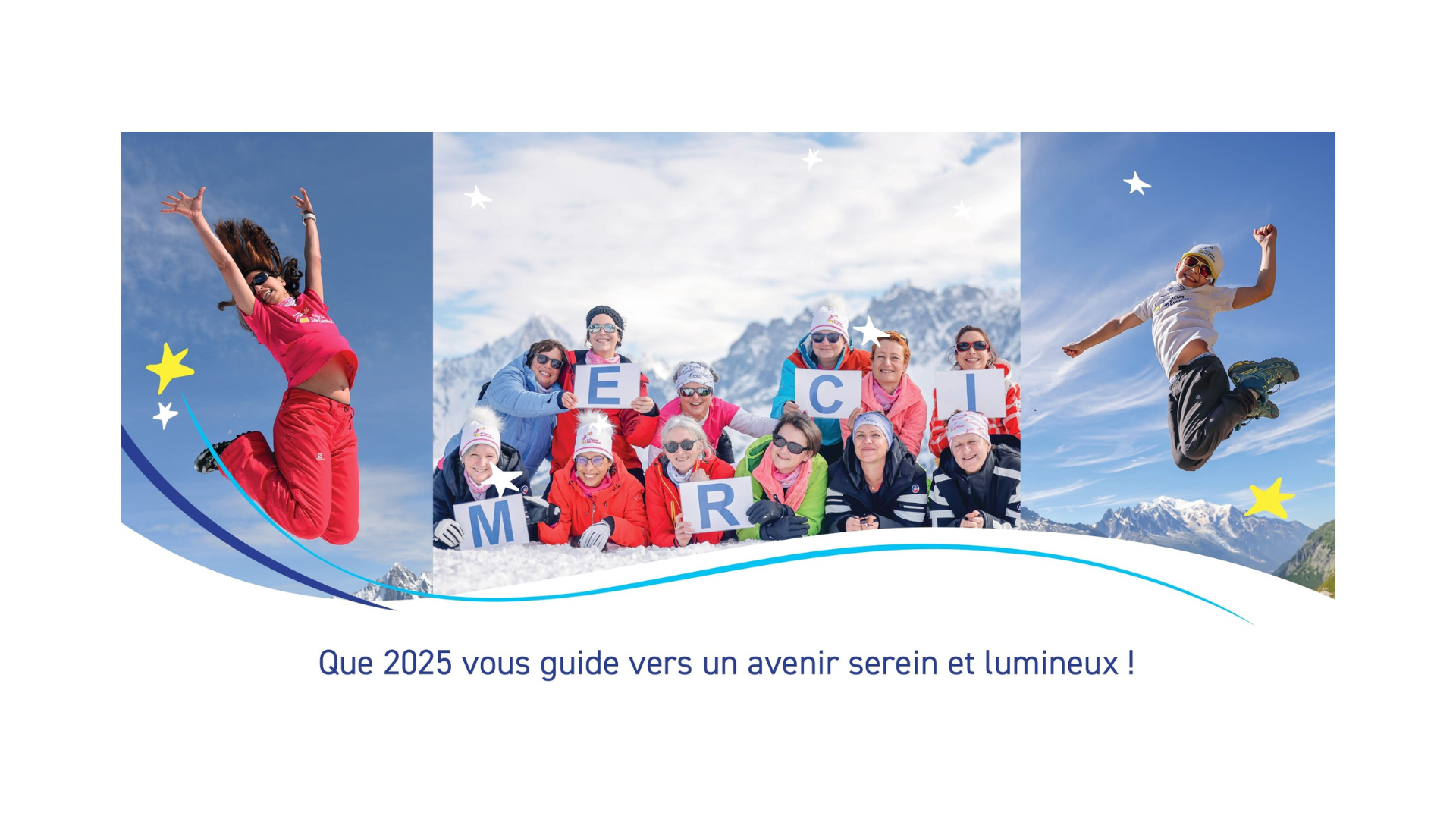 Toute l'équipe d'A Chacun son Everest ! vous adresse ses meilleurs vœux !