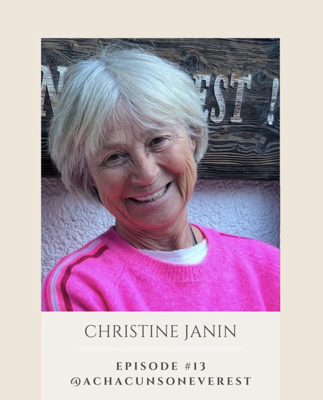 Découvrez le podcast de Parole de femme sur Christine Janin ! 