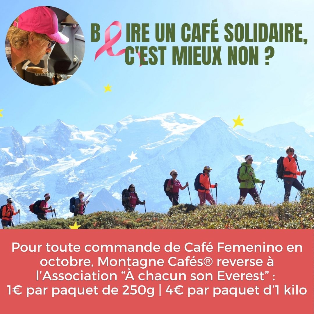 Montagne Cafés s'engage auprès d'A Chacun son Everest !