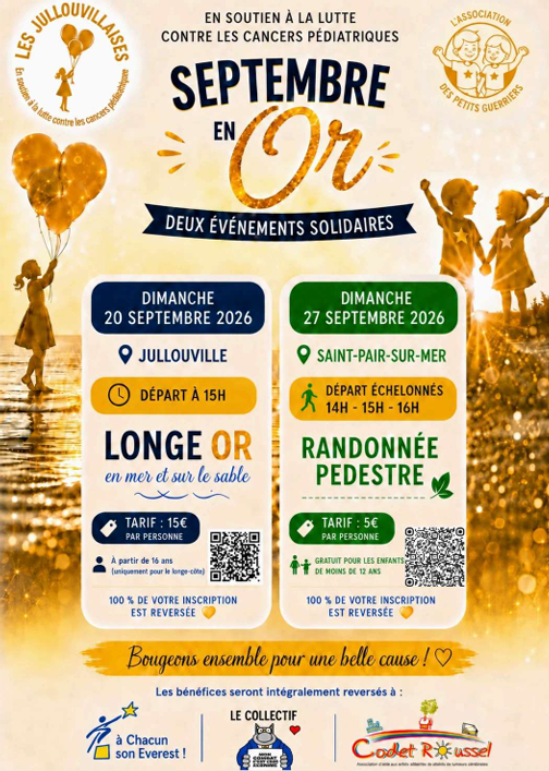 Septembre en or : marche caritative 