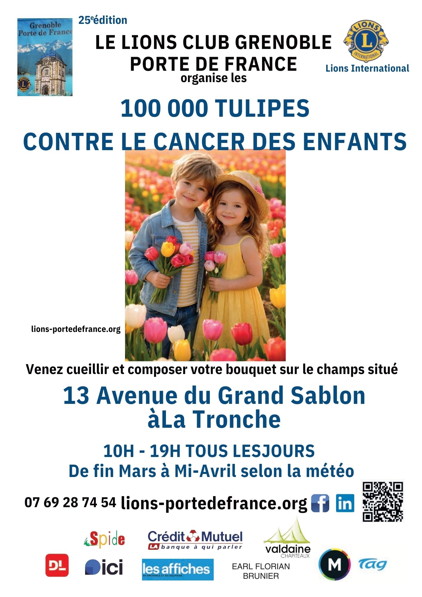 25ème édition des 100 000 tulipes pour les enfants