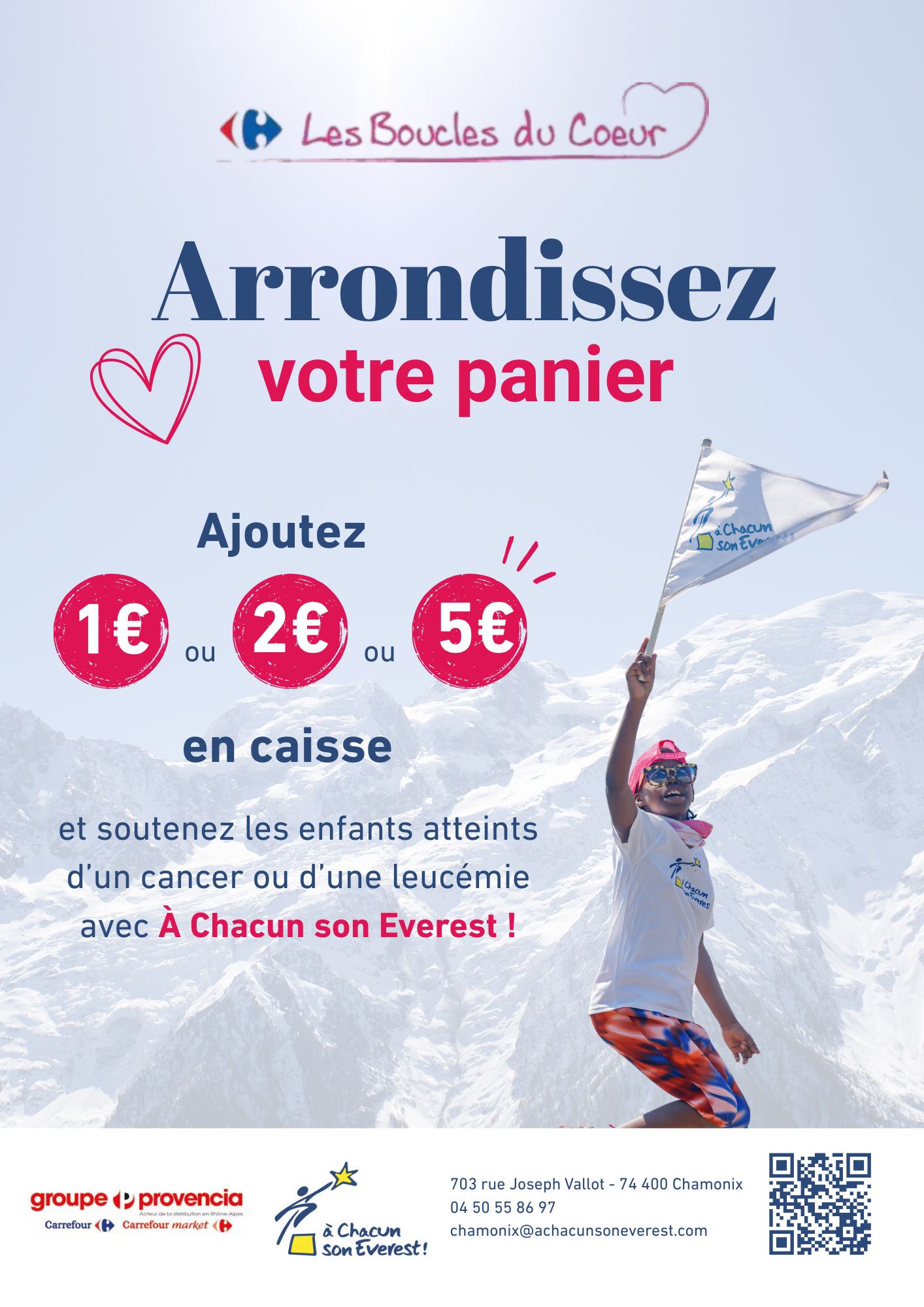 Boucles du cœur - Carrefour Chamonix
