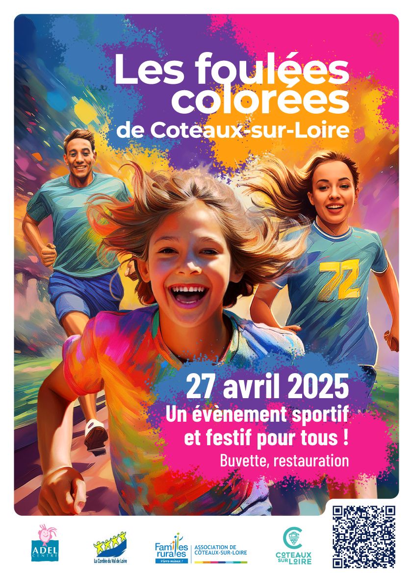 LES FOULÉES COLORÉES DE COTEAUX-SUR-LOIRE