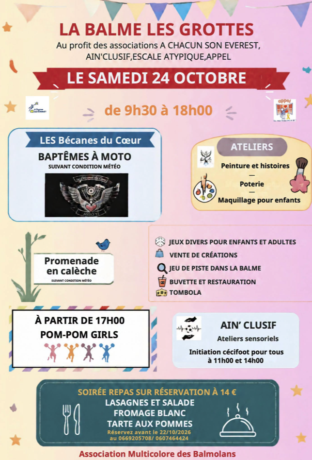 Multicolore des balmolans s'engage