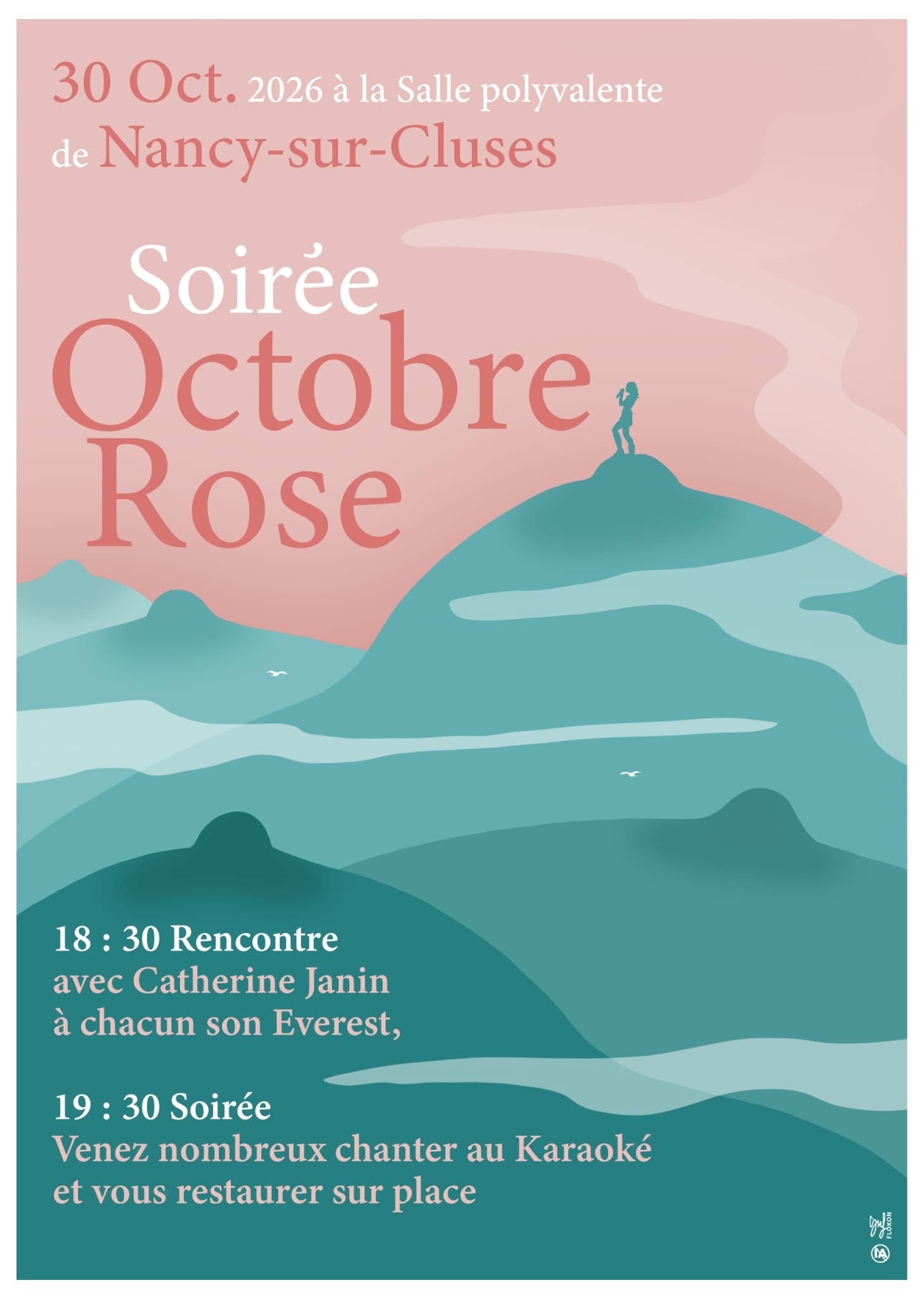 Octobre rose à Nancy-sur-Cluses
