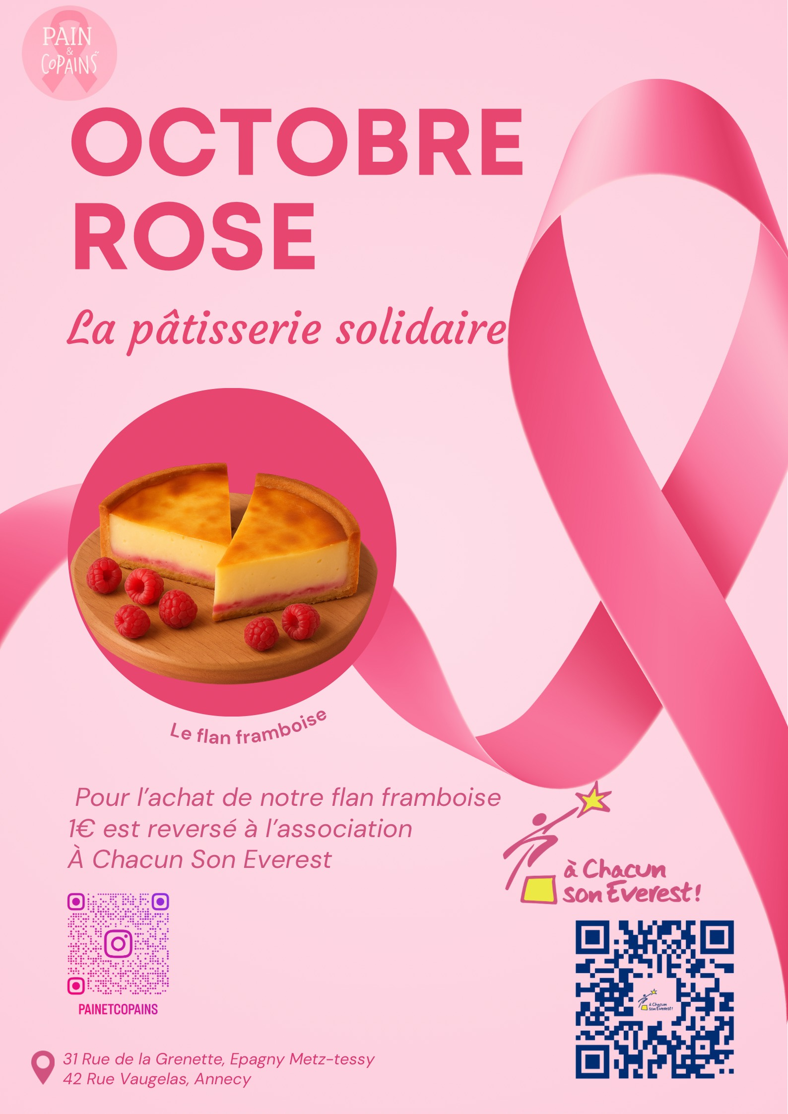 Pain & Copains se mobilise pour Octobre Rose