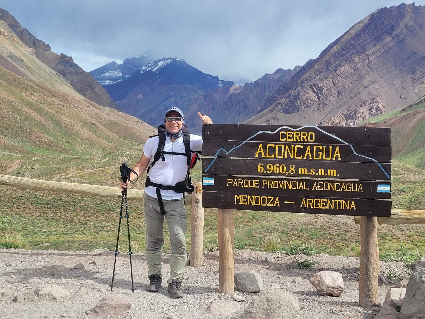 Sébastien Ducki - Ascension de l'Aconcagua 