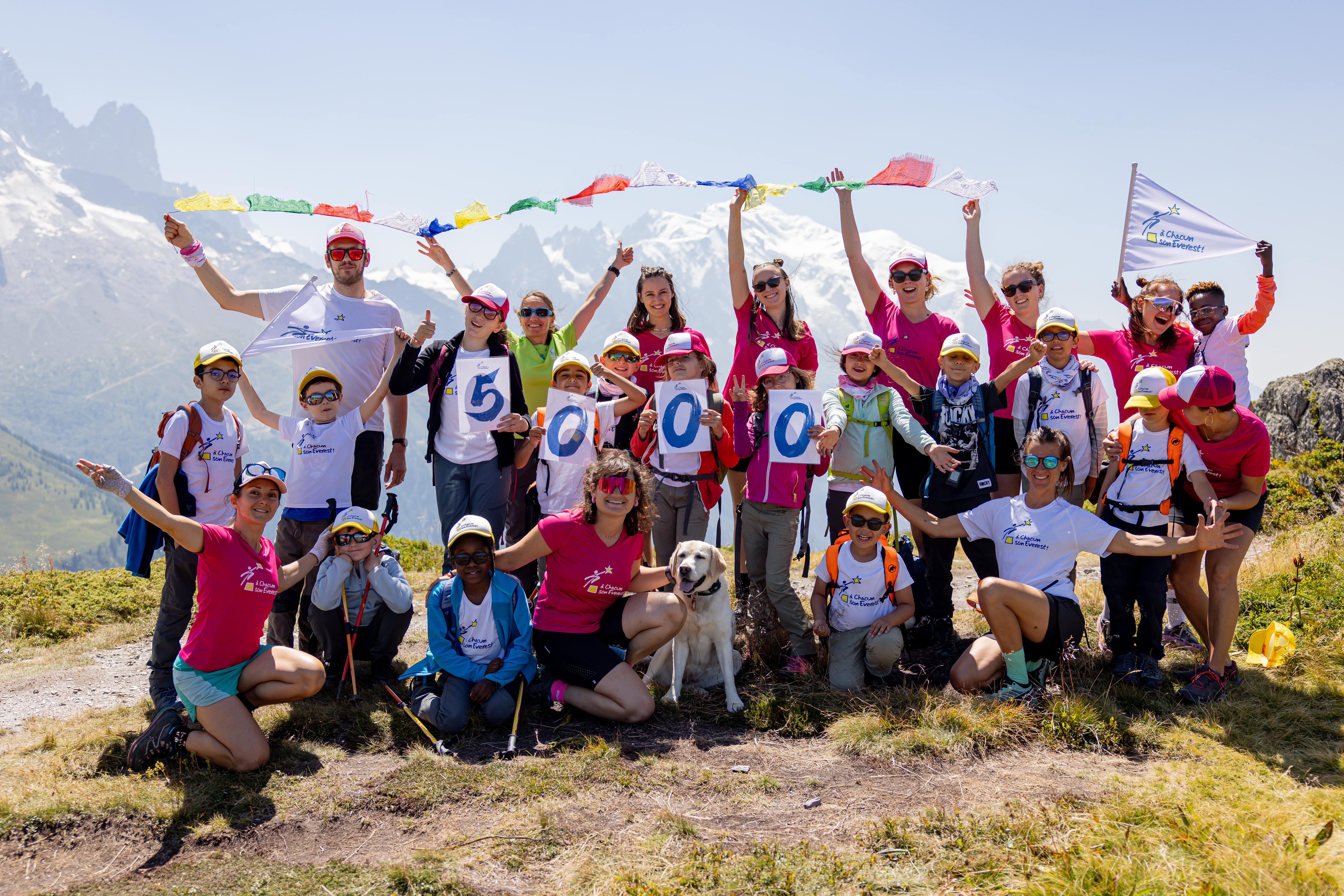 CAP DES 5 000 ENFANTS ACCUEILLIS