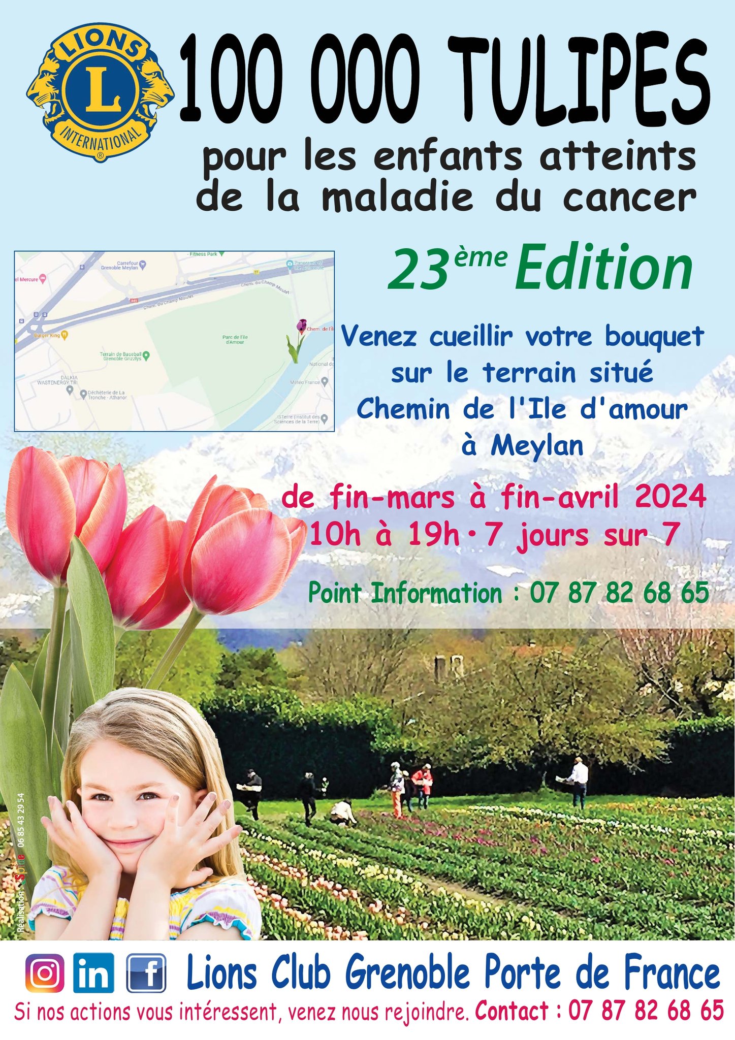 23 édition des 100 000 tulipes