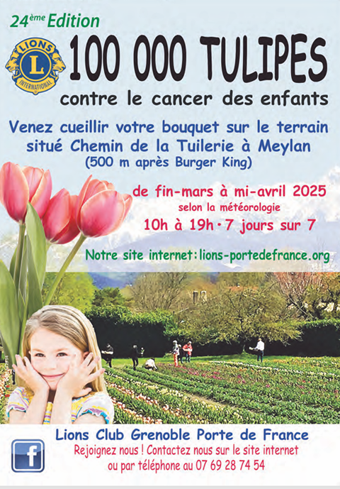 24ème édition des 100 000 tulipes pour les enfants