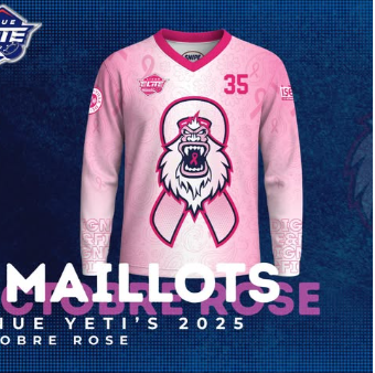 Les Yeti's de Grenoble en rose 