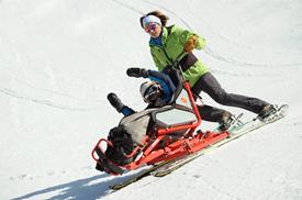 Les Stages adaptés - Ski Assis 