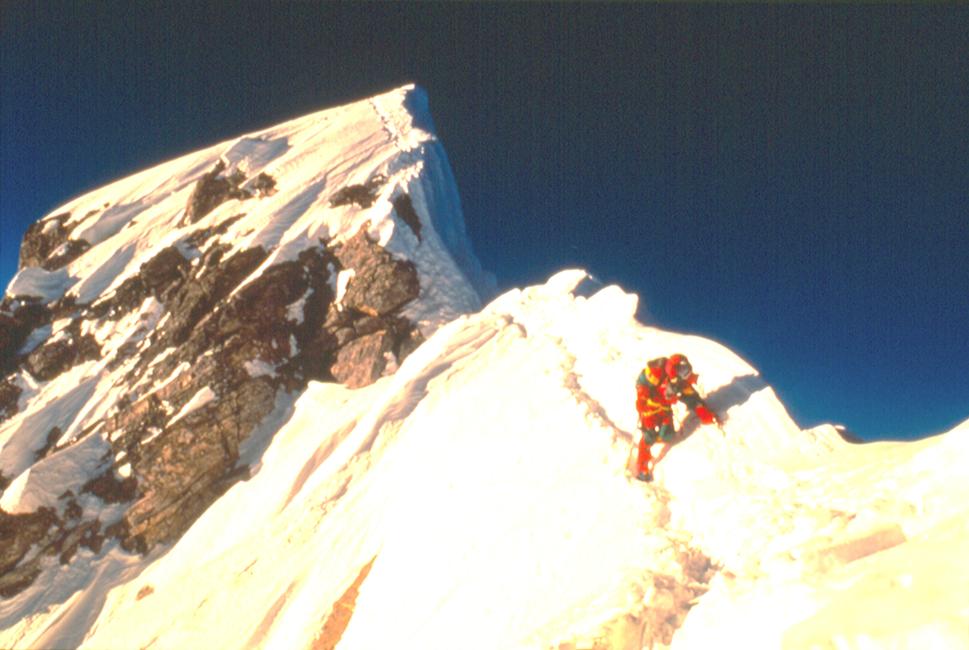 1ère Française au sommet de l'Everest