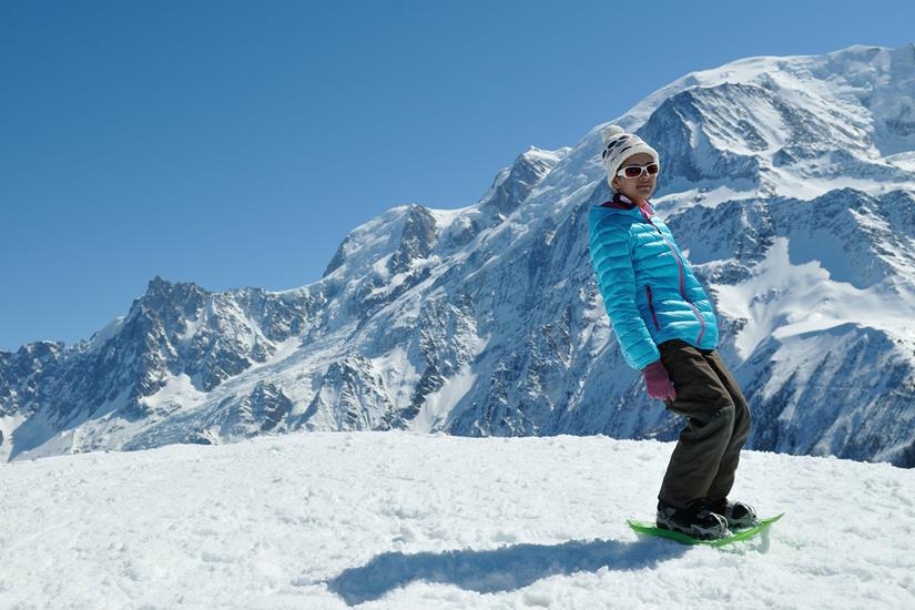 Emma tentée de descendre en ski