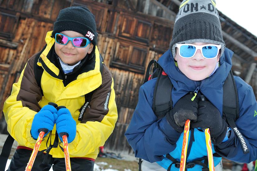 Pose de skieur