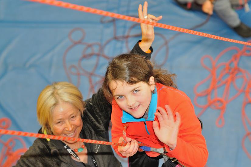 Lizéa fière de son coach