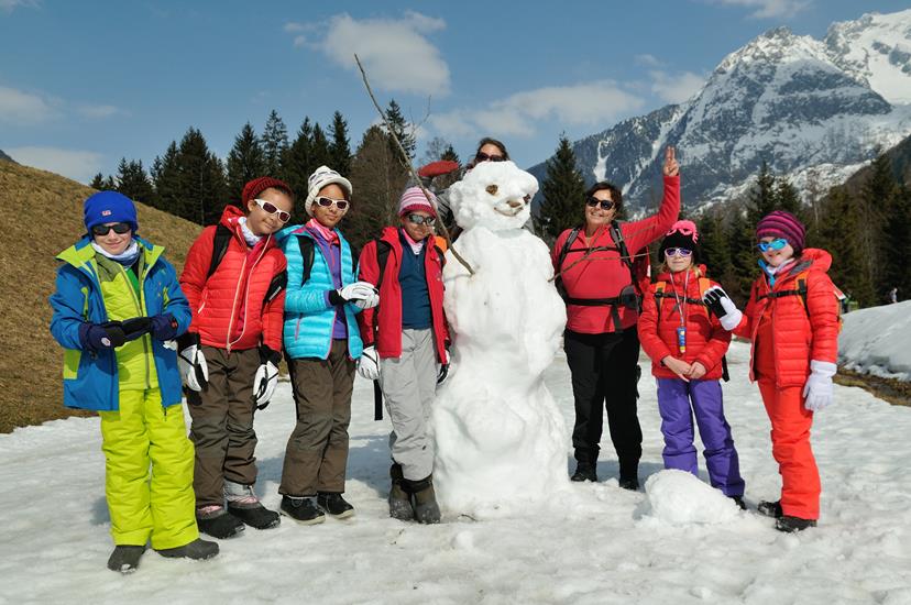 Premier bonhomme de neige
