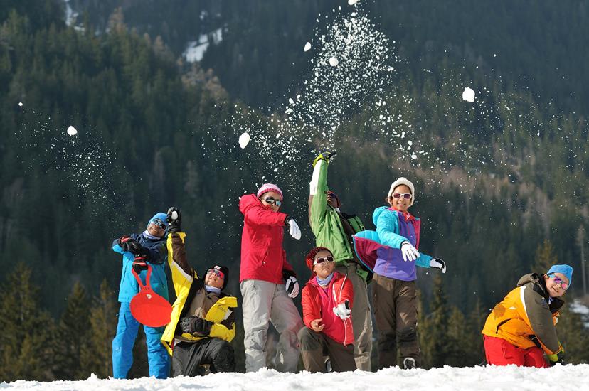 Team bataille de neige la Reunion