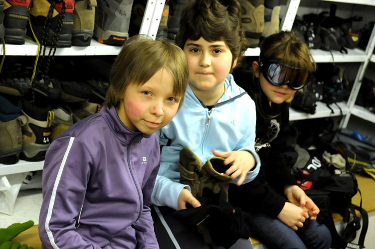 1er jour ! Après une nuit tempétueuse, direction la salle d