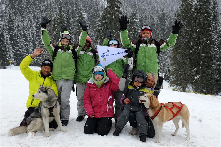 Bien équipés contre le froid, nous voici prêts pour de nouvelles aventures!