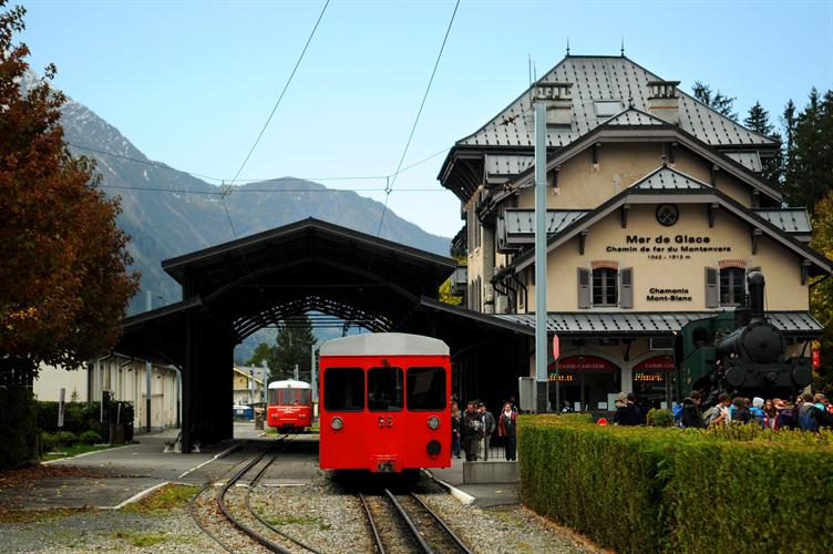 Rendez-vous à la gare du Montenvers aujourd