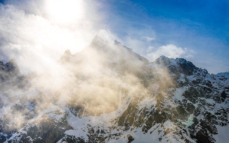 Le paysage en arrivant là haut!