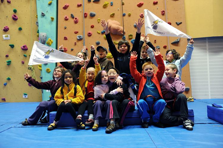 Escalade en salle au programme de ce mercredi!
