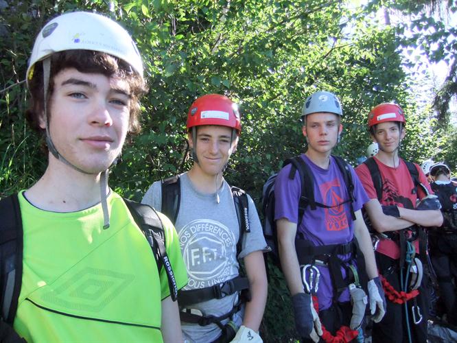 On attaque avec le premier group, ils sont prêts!