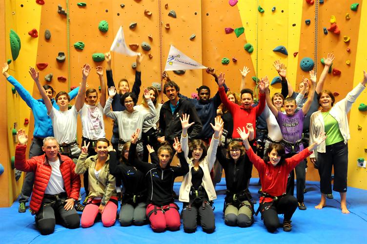 Groupe hurleur au pied des voies !