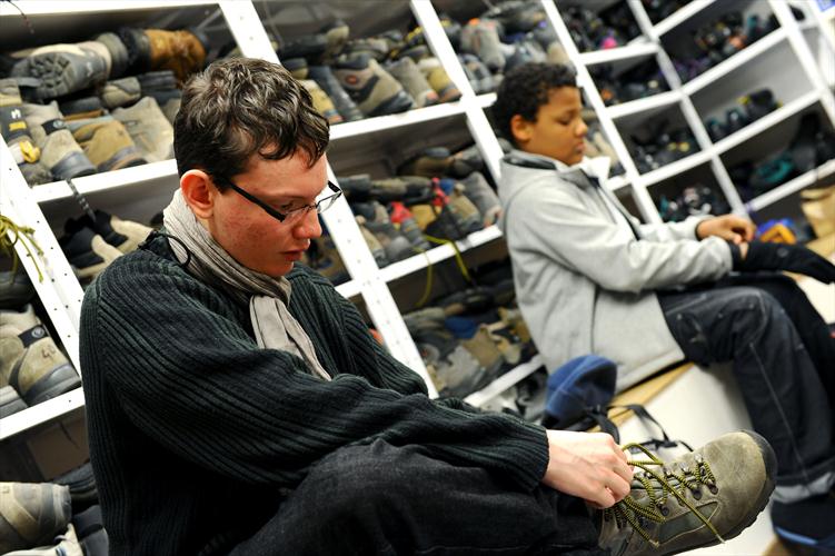 Des chaussures de pros pour aller haut!