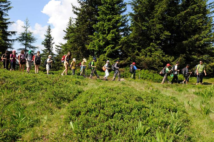 Une journée sublime pour arpenter les flancs montagneux et décrocher notre sommet !