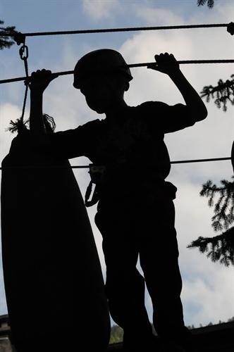 Equipés comme des champions, nous pouvons laisser libre-cours à nos acrobaties !