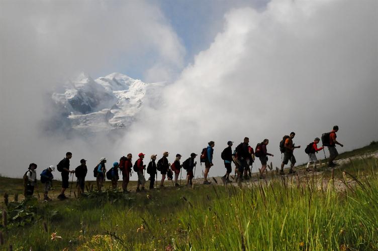Top départ ! A près de 2000m d