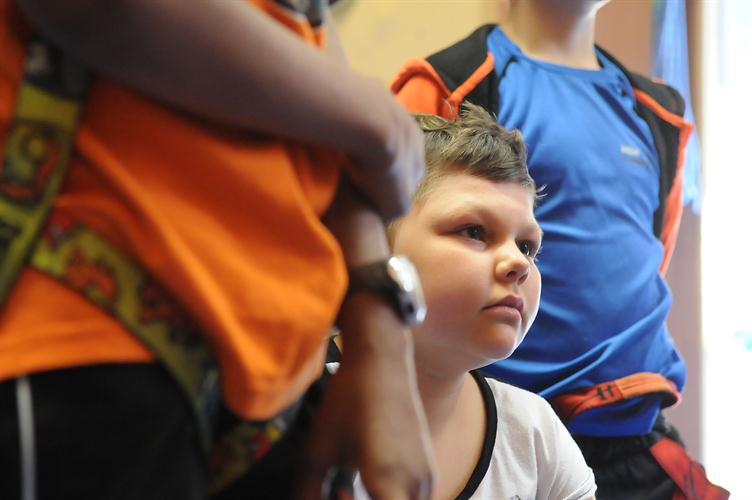Concentrée, attentive et pacifique, Océane !