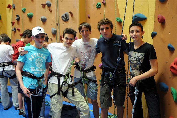 Les futurs alpinistes de Chamonix!