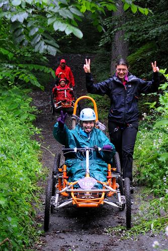 Descente de filles tout terrain ! :)) Eva et Carole !