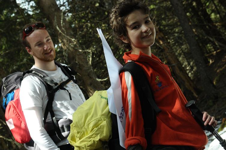 Tout sourire, Laura et Alexandre !