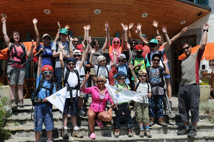 1ère photo de groupe de la semaine ! Attention, départ imminent !!!