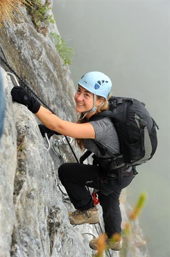 Toujours aussi souriante Chloé!