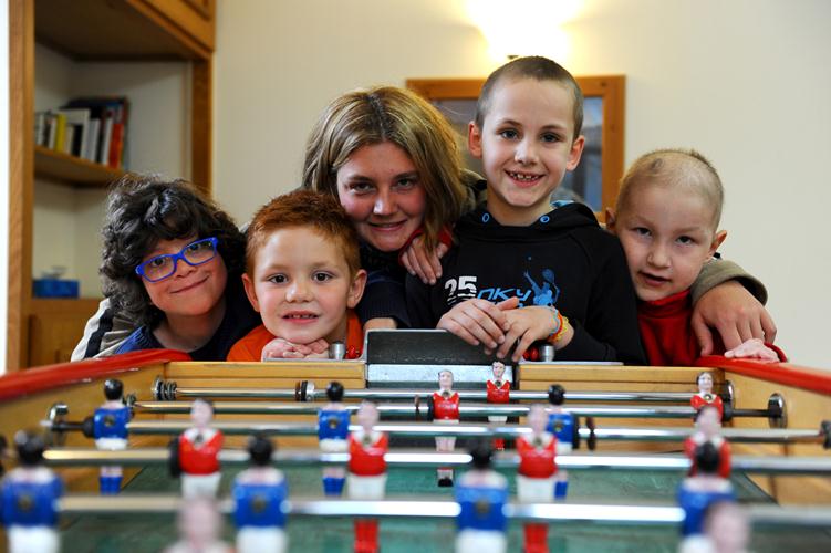 Un baby-foot pour créer la cohésion du groupe.