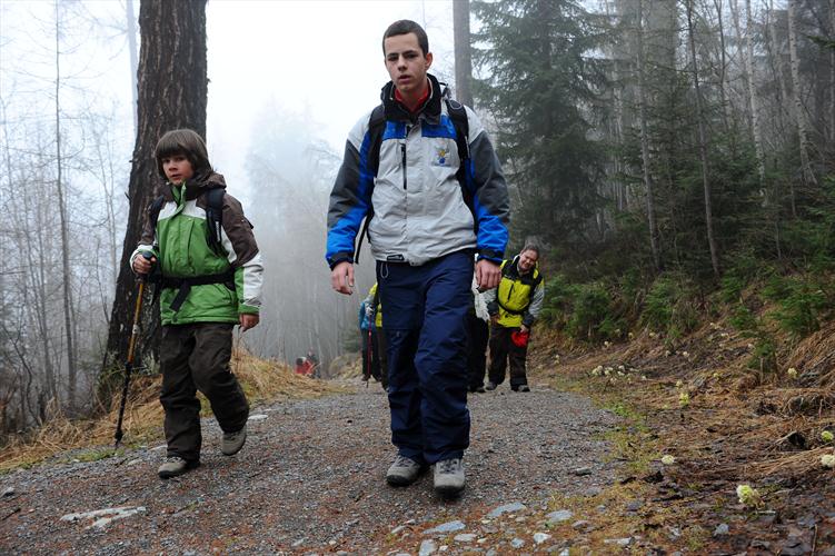 Benoit aime découvrir la montagne chamoniarde...