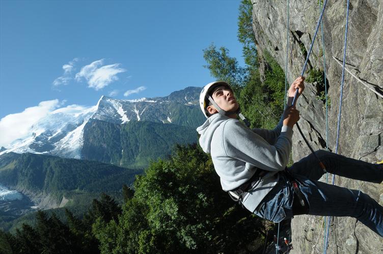 1ère ascension réussie pour Ales et 1ère descente vertigineuse !