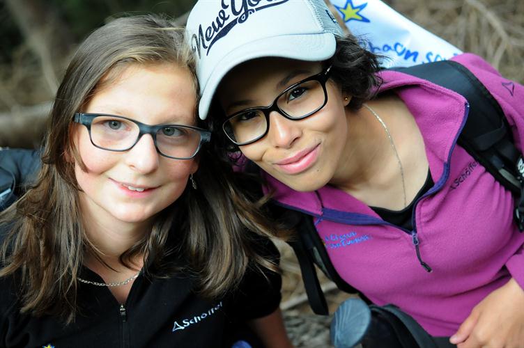 Duo ultra performant en marche... et en sourires ! (Pauline et Ahlem)