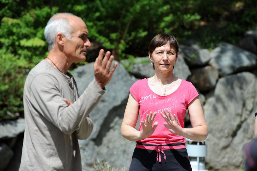 Séance de Qi Kong.