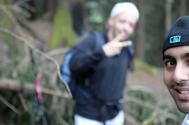 Loïc et Murat, tout feu tout flamme, bien décidés à ne pas se quitter avant le sommet !
