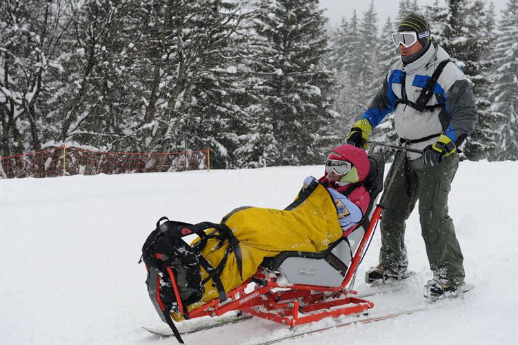 Wendy et Jérôme entre les flocons!
