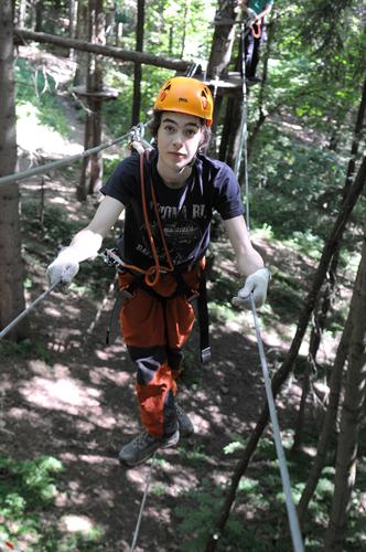 Jordan joue les funambules!